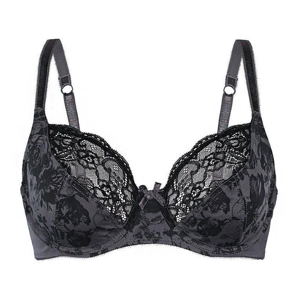 Floral Lace Demi Bra — luxury lingerie, hand-picked by Karina | Dentelle Karina