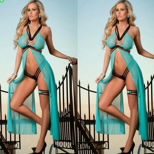 Lace Three-Piece Lingerie Set — luxury lingerie, hand-picked by Karina | Dentelle Karina